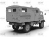 ICM 35138 Unimog S 404 Krankenwagen German Military Ambulance 1/35